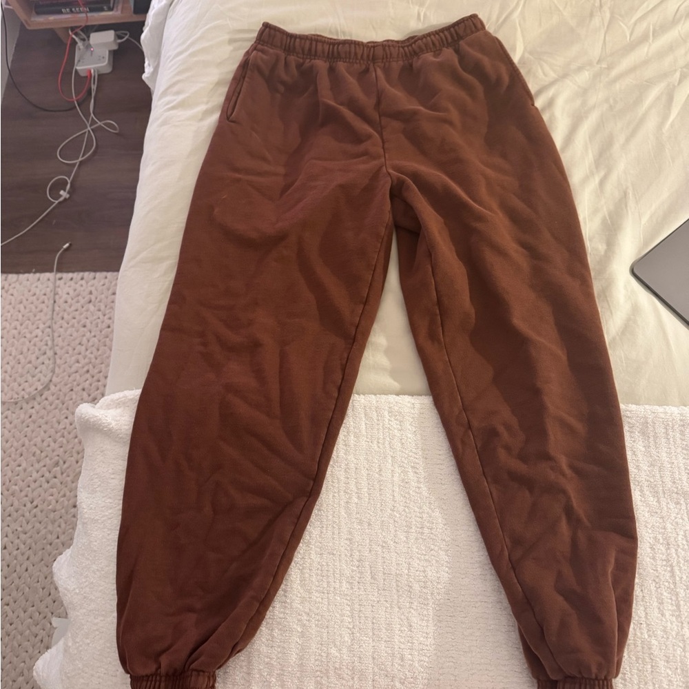 Aritzia TNA extra fleece sweatpants